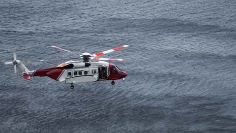 Coastguard Helicopter Flying Over The Sea In Scotl 2021 09 02 06 42 15 Utc