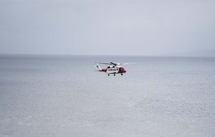 Scottish Coastguard Helicopter In Air 2021 09 02 06 42 15 Utc