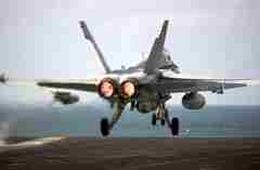 FA 18 Taking Off From Carrier (3)